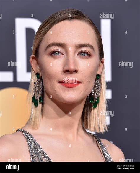 Saoirse Ronan At The 76th Annual Golden Globe Awards Held At The Beverly Hilton Hotel On January