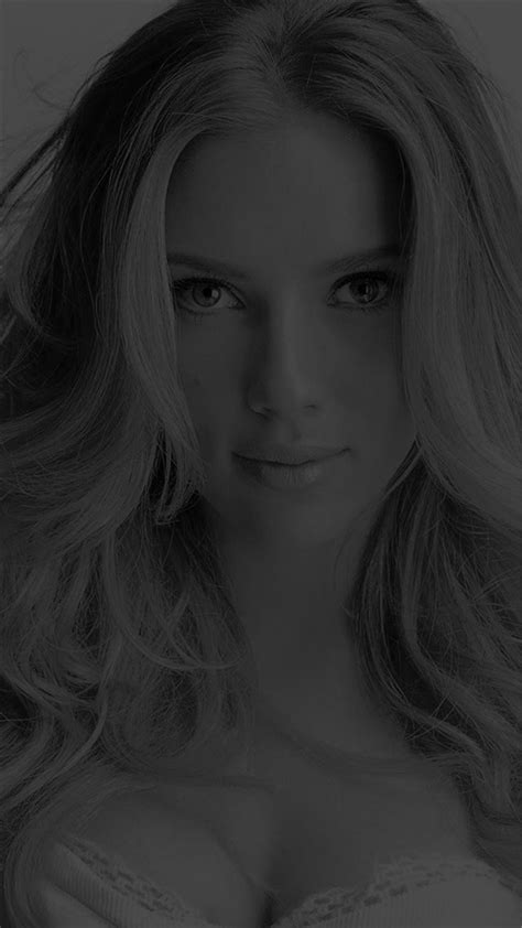 Scarlett Johansson Smile Dark Sexy Celebrity Iphone 8 Wallpapers Free