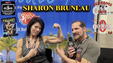 Sharon Bruneau Female Bodybuilding Legend 2023 Olympia Expo Interview