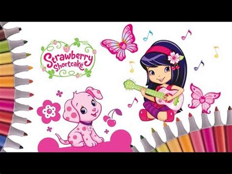 Maybe you would like to learn more about one of these? Cherry Jam and CinnaPup Colouring Pages | Strawberry ...