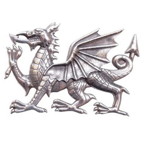 Welsh Dragon Kilt Pin C Fkpdrag01