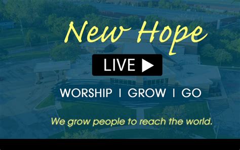 New Hope Baptist Church Grand Rapids Mi Was Live By New Hope
