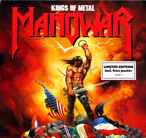 Manowar Kings Of Metal American Heavy Metal Album Cover Gallery And 12