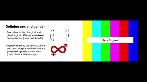 Soca1010 Week 3 Lecture Sex And Gender Youtube
