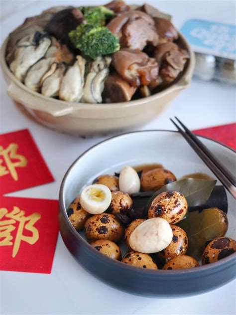 Chinese Tea Quail Eggs Lunar New Year Recipe Eating With Kirby