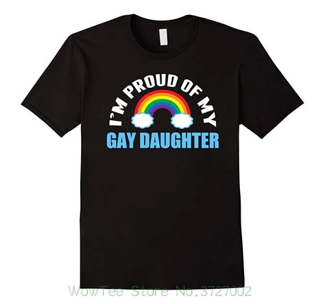 Aliexpress Com Buy I M Proud Of My Gay Daughter T Shirt Lgbtq Mom Or Dad Cheap Price