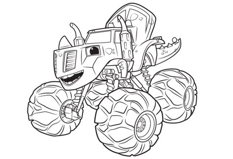 Instructions use the mouse to play this game! Coloring Zeg from Blaze and the Monster Machines