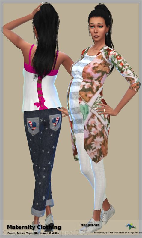 Sims 4 Ccs The Best Maternity Clothing By Hoppel785