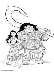 Select from 35655 printable coloring pages of cartoons, animals, nature, bible and many more. Moana Coloring Pages. Printable Free Pictures (30 pics)