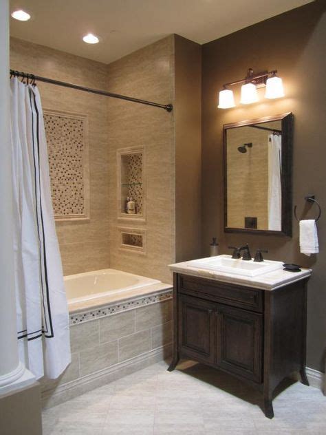 Focus on cleaning the caulking to prevent mildew or mold building up. love the alcove in the bath with the inset tile. | House ...