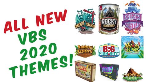 New Vbs 2020 Themes What Are The Best Programs For Vacation Bible