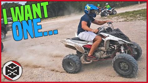 First Ride On A Quad Youtube