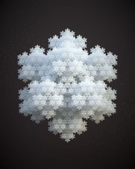 Artstation Snowflakes Geometry Nodes Experiment