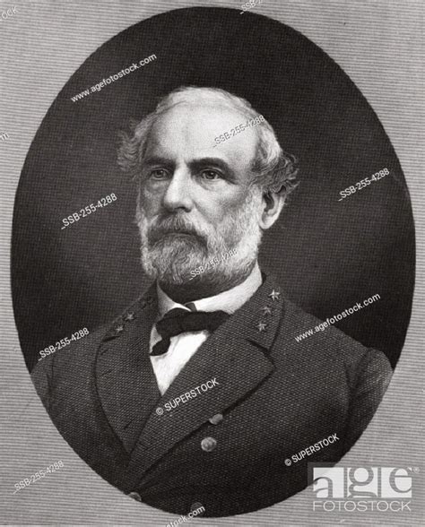 Robert E Lee Civil War Commander Of The South 1807 1870 Stock Photo