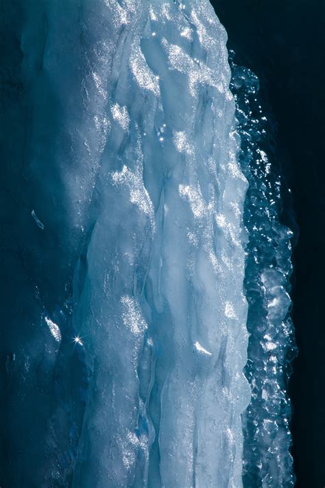 Free Images Water Ocean Winter Wave Formation Blue Icicle