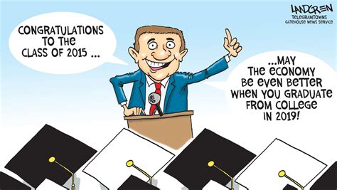 Landgren Cartoon High School Graduation