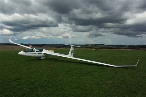 Fiberglass fuse and build up sheeted balsa wings. Motor glider - DG-1001S - DG FLUGZEUGBAU GMBH - two-seater