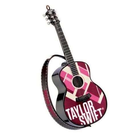 Carlton Cards Heirloom Taylor Swift Musical Guitar Christmas Ornament