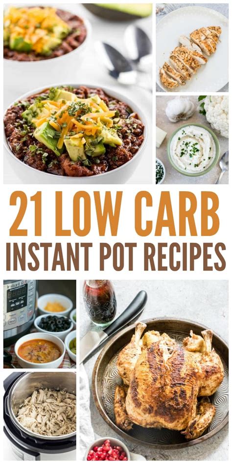 21 Low Carb Instant Pot Recipes To Get Dinner On The Table Fast