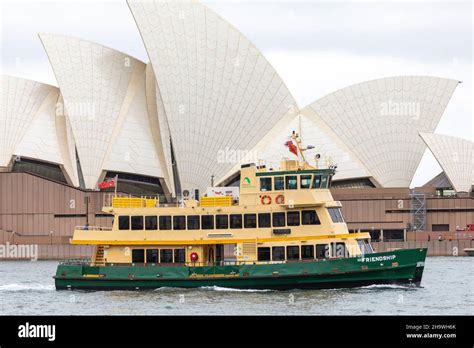 Sydney Ferry Mv Friendship Was Introduced Into Service In 1985 A First