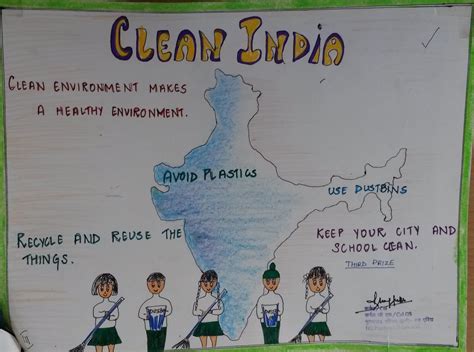 An ipad pro w/keyboard & airpods. SWACHH BHARAT COMPAIGN (POSTER MAKING COMPETITION) (With ...