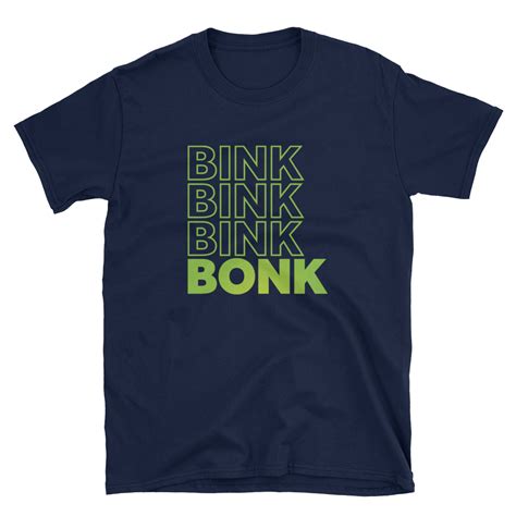 Bink Bink Bink Bonk Unisex T Shirt Simnett Nutrition