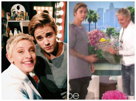 Justin Biebers Surprise To Ellen Degeneres Watch Video Bollywood