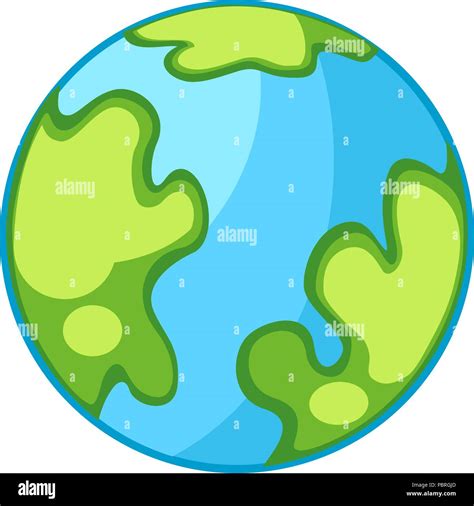 Cartoon Vector Planet Earth Stock Vector Image And Art Alamy