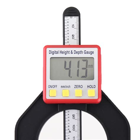 New Drillpro Digital Height And Depth Gauge With Magnet Based 0 80mm