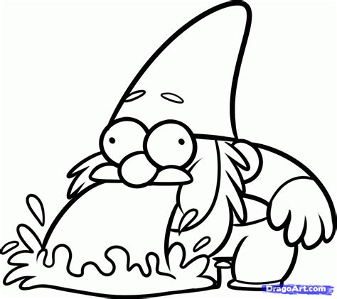 Gravity Falls Coloring Pages Fall Drawings Line Art Drawings Colorful