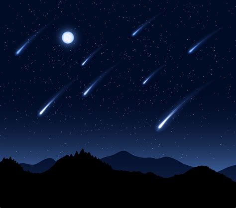 72 Meteor Shower Wallpaper