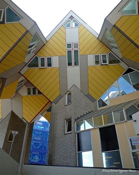 Cubic Houses Kubus Woningen Rotterdam Netherlands Rotterdam