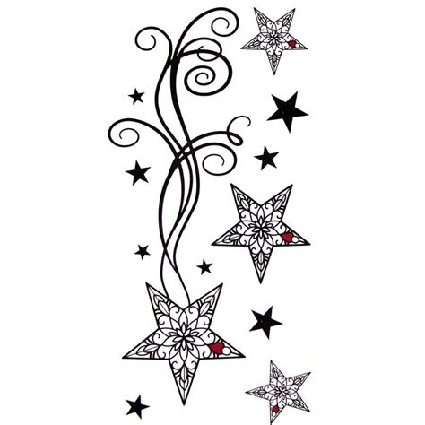 Grand choix d étoiles de toute taille sur Tempo-Tattoo.fr. Tatouage