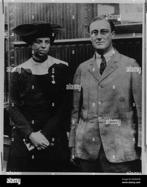 Franklin D Roosevelt And Eleanor Roosevelt Stock Photo Alamy