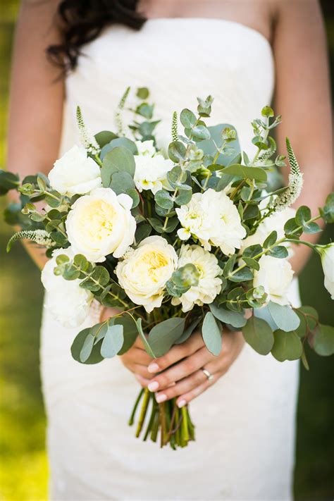 Check spelling or type a new query. White + lots of greenery bridal bouquet for spring/summer ...