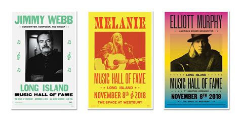 Long Island Music Hall Of Fame Posters By Matt Iacovelli Sva Design