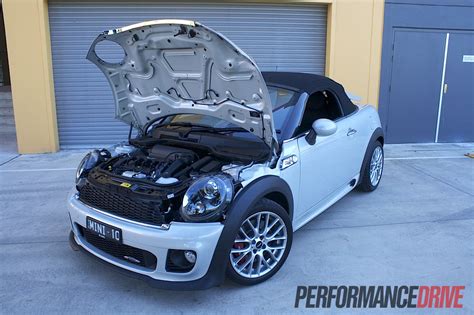 Maybe you would like to learn more about one of these? 2012 MINI John Cooper Works Roadster bonnet up
