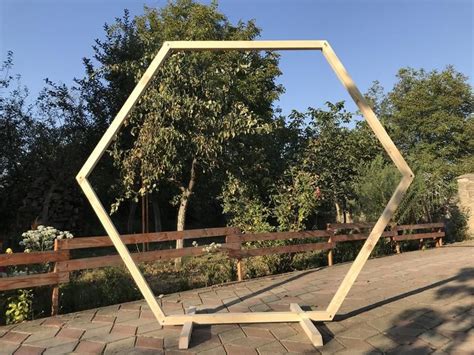 We did not find results for: Hexagon Wooden Wedding Arch /Wedding Decor Natural Wood ...