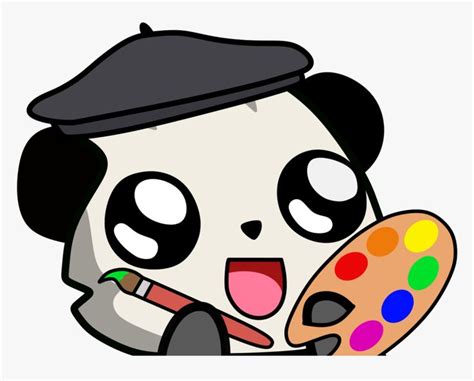 Pandapainter Discord Emoji Discord Panda Emoji  Hd Png Download