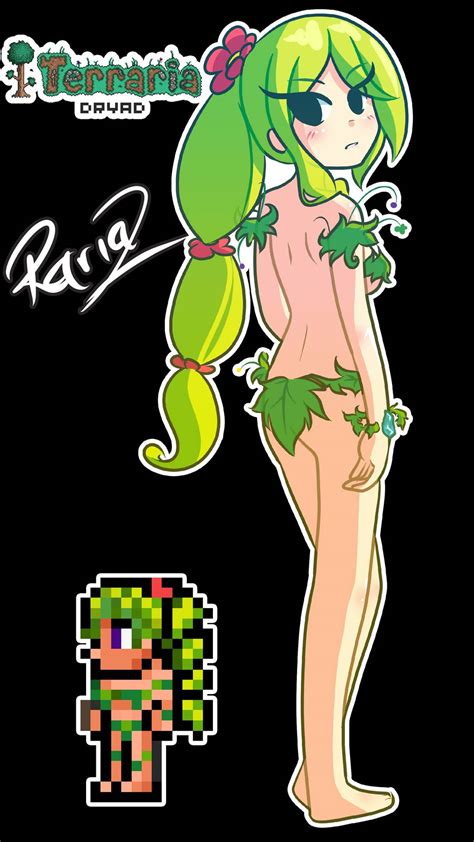 Terraria Dryad Tickle Rp By Aticklemaster On Deviantart