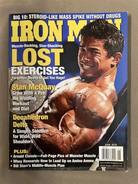 Ironman Bodybuilding Muscle Fitness Magazine Stan Mcquay
