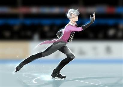 Skating Yuri Ice Nikiforov Viktor Figure Anime