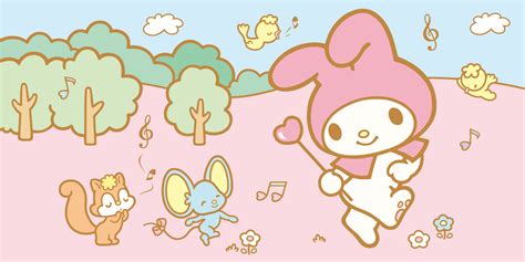 マイメロディ 公式 On Twitter My Melody Wallpaper Hello Kitty My Melody