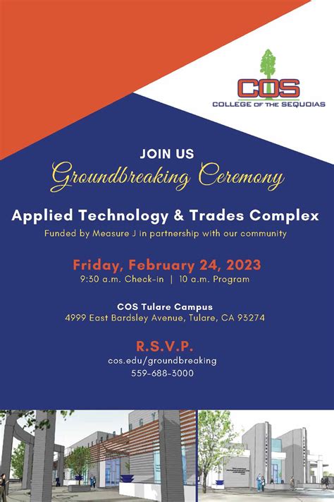 Groundbreaking for COS Tulare’s Applied Technology & Trades Complex