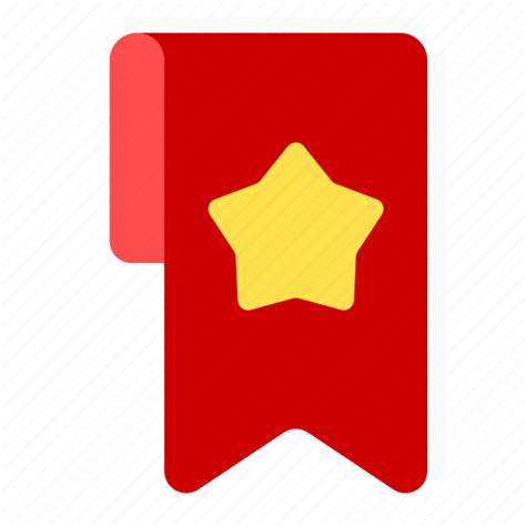 Bookmark Star Label Mark Reading Icon Download On Iconfinder