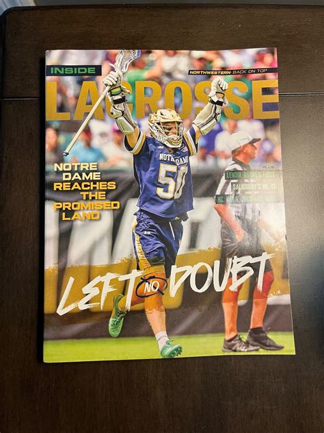 Comprar Inside Lacrosse Magazine 2023 Ncaa Championship En Usa Desde