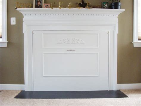 Want to know how to open up a fireplace? fireplace cover - insulated | Fireplace cover, Fireplace ...