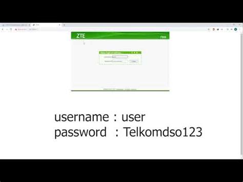 Have you changed the username and/or password of your zte. Password Router Zte Zxhn F609 : ZTE ZXHN F609 Screenshot ...