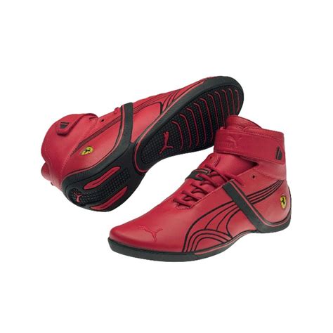 Puma x scuderia ferrari cell vemon low mens trainers lace up shoes 370338 02. Puma Scuderia Ferrari Future Cat Remix SF Mid shoe | Puma racing shoes, Pumas shoes, Mens casual ...