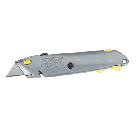 Stanley Quick Change Retractable Knife 10 499 The Home Depot